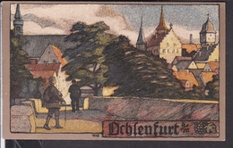 Ochsenfurt , Steinzeichnung , Wilhelm Greiner , - Ochsenfurt