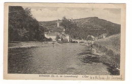 LUXEMBOURG  /  VIANDEN  /  L' OUR  /  BEAU  TIMBRE  +  CACHETS  De  1922 - Vianden