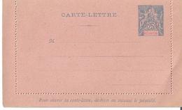 Entier Postal Carte Lettre 25 C Groupe REUNION - Storia Postale