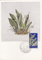 SAINT MARIN Carte Maximum - Muguet - Other & Unclassified