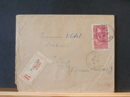 77/505 LETTRE  RECOMM.   1941 - Lettres & Documents