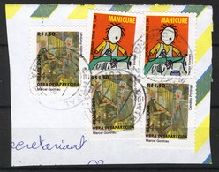 Brasil 2004 - 2006, Stamps On Piece Of Paper, Cut Out (o), Used - Oblitérés