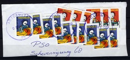 Brasil 2005 - 2006, Stamps On Piece Of Paper, Cut Out (o), Used - Used Stamps