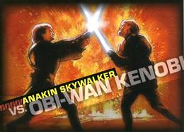 Entier Postal De 2007 Sur Carte Postale Avec Timbre Et Illustration "Star Wars - ANAKIN SKYWALKER Vs. OBI-WAN KENOBI" - 2001-10