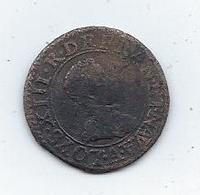 Henri III Double Tournois 1612 A - 1610-1643 Louis XIII The Just