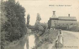 BRUAY - La Rivière "La Lawe" - Lib. Ballet Lebrun - Autres & Non Classés