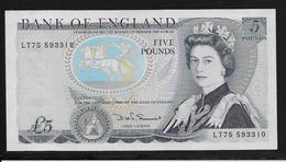Grande Bretagne -  5 Pounds - Pick N°378e - SPL - Other & Unclassified