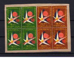 1958   Portugal,expo De Bruxelles, 843 / 844 En # Sur Fragment De Lettre - 1958 – Brüssel (Belgien)