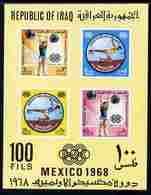 Irak 1969, Olympic Games In Mexico, Weight Lifting, Atlethic, BF IMPERFORATED - Zomer 1968: Mexico-City