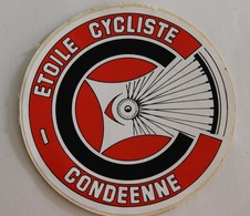 Rare Autocollant Etoile Cycliste Condéenne Condé Sur Noireau 14 Vélo Cyclisme - Cycling
