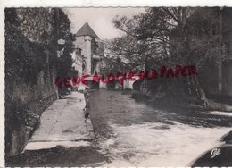 77 - MORET SUR LOING- LE LOING ET LA PORTE DE BOURGOGNE - 1953 - Moret Sur Loing