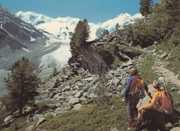 Climbing - Morteratschgletscher Switzerland - Bergsteigen