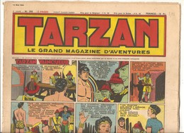 Tarzan Le Grand Magazine D'aventures Hebdomadaire N°190 5 ème Année Du 13 Mai 1950 Tarzan Vainqueur - Tarzan