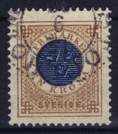 Sweden   Mi 26B Obl./Gestempelt/used   1872   K13 - Usados