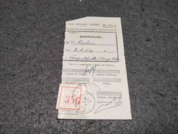 CONGO BELGE CIRCULATED DOCUMENT LEOPOLDVILLE CANCEL 1948 - Brieven En Documenten