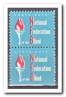 Amerika, Postfris MNH, National Federation Blind ( Under Imperf. ) - Unclassified