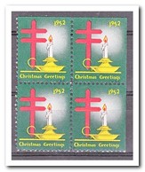 Amerika 1952, Postfris MNH, Christmas ( Above And Right Imperf. ) - Ohne Zuordnung