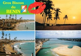 Afrique Bénin Multi Vues  "Gros Bisous Du Bénin"  Photos Emile, Lionel Hazoume  TBE - Benin