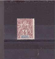 5 OBL  Y & T    Type Sage  *SOUDAN FRANÇAIS*  02/30 - Unused Stamps