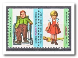 Amerika, Postfris MNH, Sister Kenny Foundation ( Above Imperf. ) - Unclassified