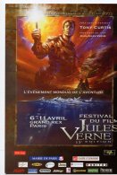 Document Promotionnel Pour La 13e Edition Du Festival Du Film JULES VERNE En 2005 - Posters On Cards