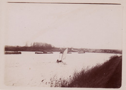 Photo 1898 DRAVEIL - Transport Par Péniche, Bords De Seine (A194) - Draveil