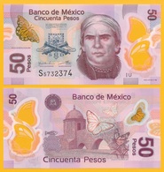 Mexico 50 Pesos P-123 2016 (Serie U) UNC - Mexique