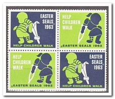 Amerika 1963, Postfris MNH, Easter Seals - Ohne Zuordnung