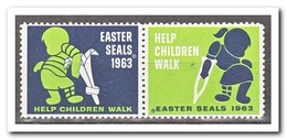 Amerika 1963, Postfris MNH, Easter Seals - Unclassified