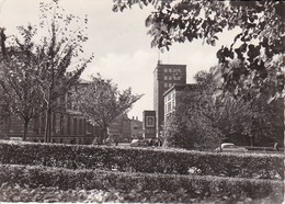 AK Gera - Hochhaus - Werbestempel Weltgewerkschaftskongress Moskau 1961 (35078) - Gera