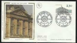 FDC Lettre Illustrée  1er Jour Bordeaux Le 22/09/1983 Le N°2289 Musée Des Douanes   TB   - Police - Gendarmerie
