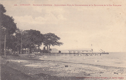 AFRIQUE,AFRICA,guinée Française,CONAKRY,colonie ,cédée Parles Anglais Aux Français En1891,boulevard Circulaire,factoreri - Guinea Francesa