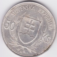 Belle 50 Korun Slovaquie 1944  Argent TTB - Slovaquie