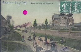 CARTES TOP 2018 - SOMME - 80 - BEAUVAL - La Rue De Candas - Belle Animation - Beauval