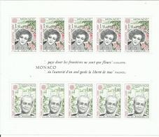 Delcampe - MONACO  YVERT  H/B  18    MNH  ** - Blocks & Kleinbögen