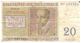 Billet > Belgique >1956  > Valeur 20 - Otros & Sin Clasificación
