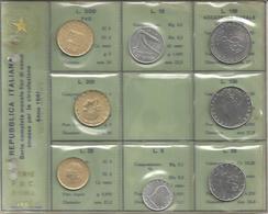 Repubblica Italiana, Serie Completa In Lire, Fior Di Conio, Anno 1981. - Mint Sets & Proof Sets