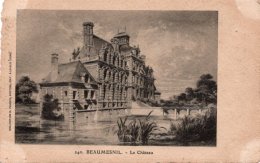 CPA    27   BEAUMESNIL---LE CHATEAU---1913 - Beaumesnil