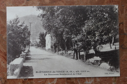 SAINT ETIENNE DE TINEE (06) - LE NOUVEAU BOULEVARD DE L'EST - Saint-Etienne-de-Tinée