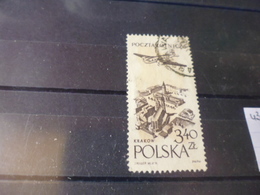 POLOGNE TIMBRE POSTE AERIENNE     YVERT N°43 - Gebraucht