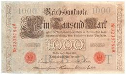 Billets > Allemagne >   1.000 Mark 1910 - 1.000 Mark