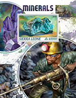 Sierra Leone. 2018 Minerals. (404b) - Minéraux