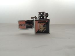 ACCENDINO Rosa Nero Calcio Palermo SOCCER TIPO ZIPPO DA COLLEZIONE Come Nuovo - Zippo