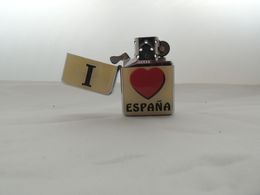 ACCENDINO I Love Espana TIPO ZIPPO DA COLLEZIONE Come Nuovo - Zippo