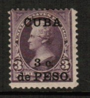 CUBA  Scott # 224* F-VF MINT HINGED - Neufs