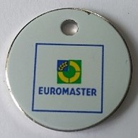 Jeton De Caddie - EUROMASTER - En Métal - Neuf - - Jetons De Caddies