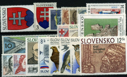 2920- Eslovaquia Nº 137/40, 147/8, 154/6, 128/9, 132 Y 150/1, 160/4 - Neufs