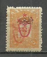 Turkey; 1917 Overprinted War Issue Stamp 5 P. ERROR "Double Overprint" - Ongebruikt