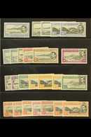 1938-53 Complete Definitive Set With All Of The Original Perf 13½ Printings, SG 38/47, And With Most Of The Additional P - Ascensione