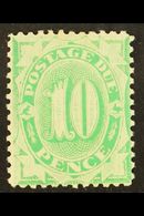 POSTAGE DUE 1902-04 10d Emerald-green, Perf 11½, 12, SG D18, Fine Mint. For More Images, Please Visit Http://www.sandafa - Andere & Zonder Classificatie